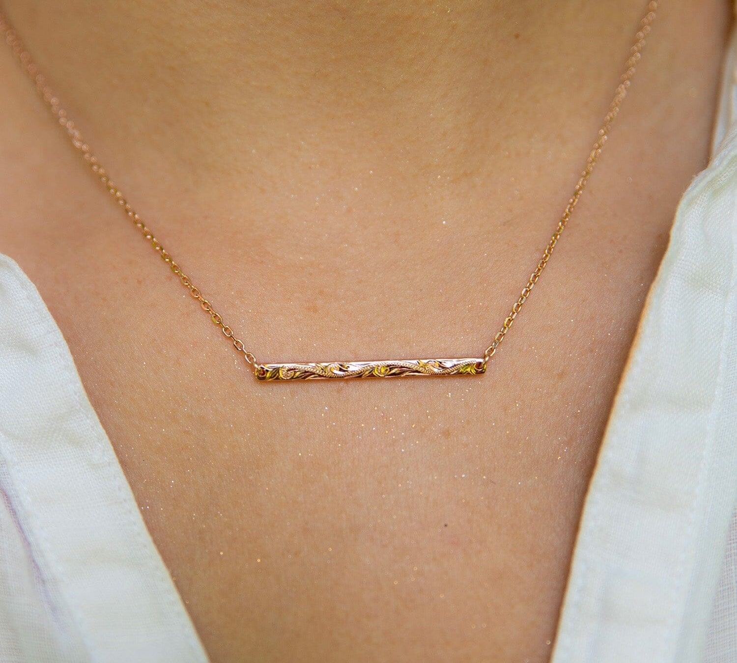 ‘Iliahi Bar Necklace Necklace Island by Koa Nani 