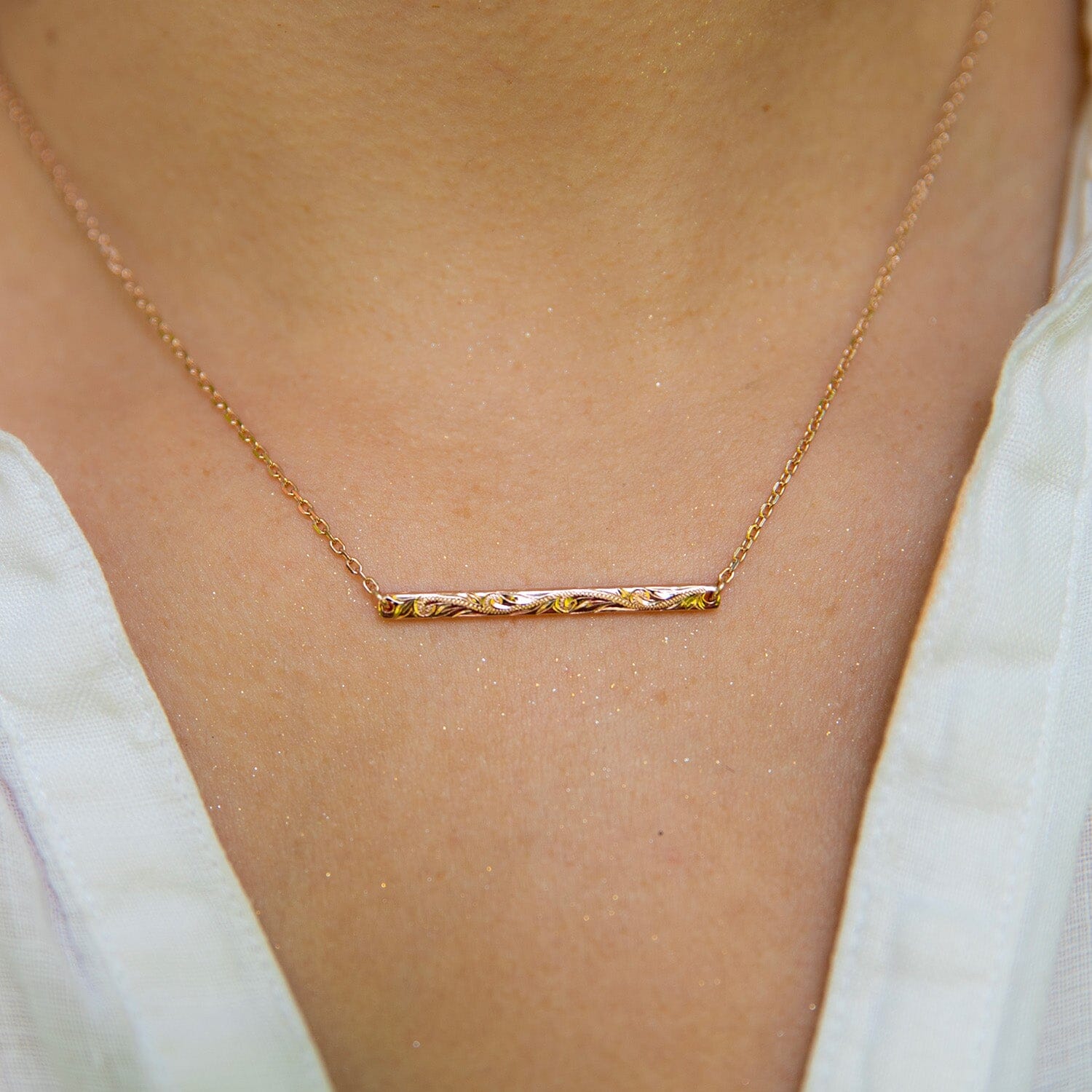‘Iliahi Bar Necklace Necklace Island by Koa Nani 