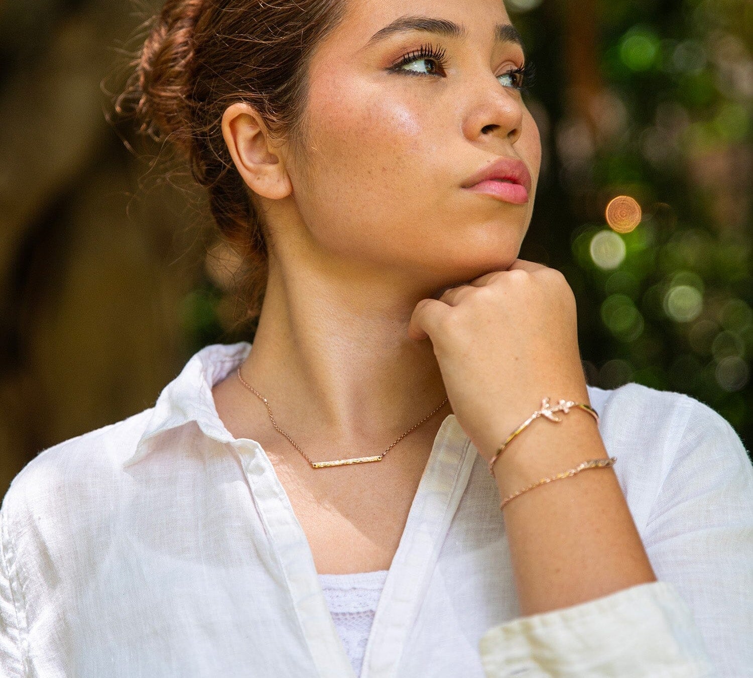 ‘Iliahi Bar Necklace Necklace Island by Koa Nani 