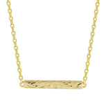 ‘Iliahi Bar Necklace Necklace Island by Koa Nani Gold Vermeil Style 2 