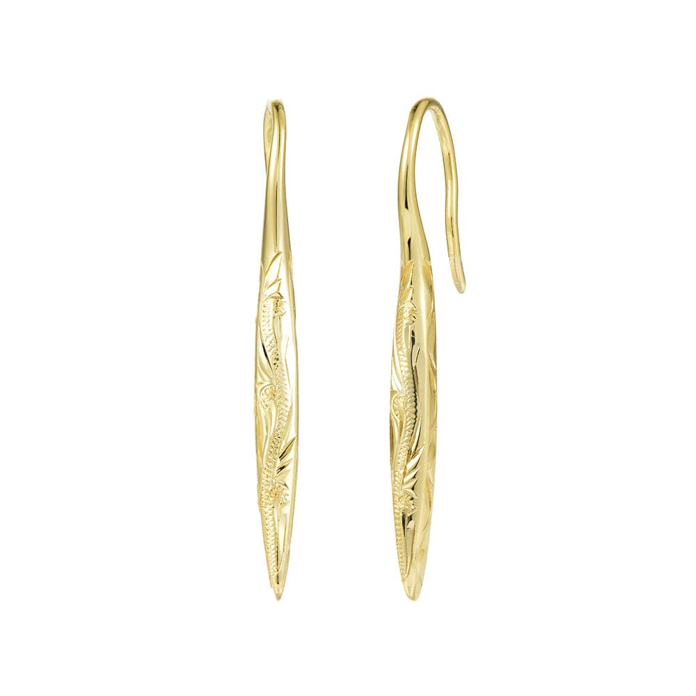 Indira Hook Earrings Earrings Island by Koa Nani Gold Vermeil 
