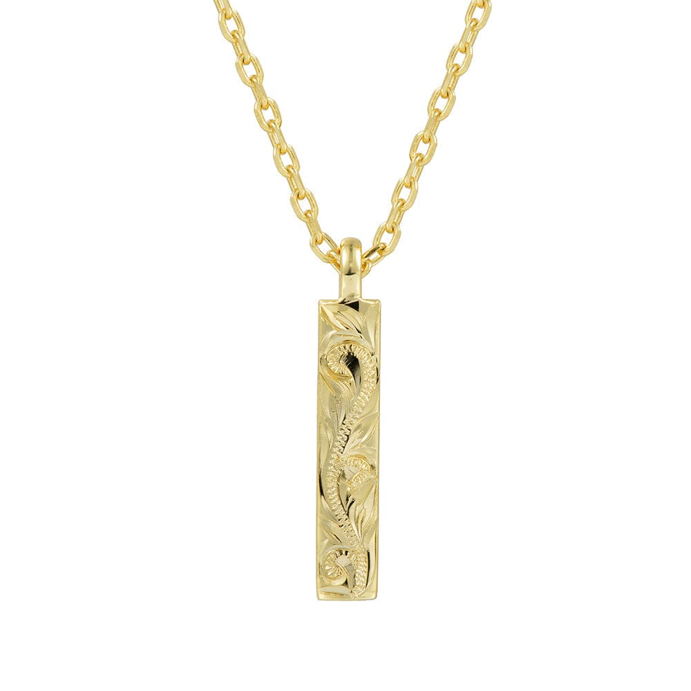 Keilani Bar Pendant Pendant Island by Koa Nani Gold Vermeil 