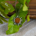 Koa Wood Sun Pendant Pendant Island by Koa Nani 
