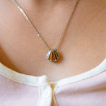 Koa Wood Sunrise Shell Charm Pendant Pendant Island by Koa Nani 