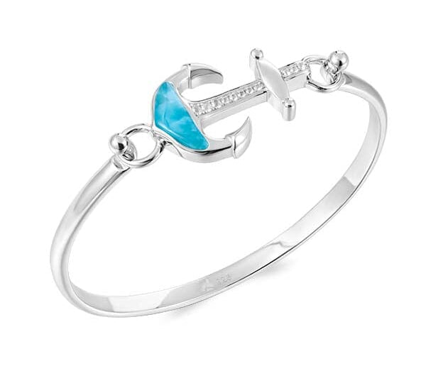 Larimar Anchor Converta Bangle Bangle Island by Koa Nani 