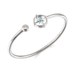 Larimar Compass Sleek Bangle Bangle Island by Koa Nani 