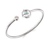 Larimar Compass Sleek Bangle Bangle Island by Koa Nani 