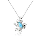 Larimar Coqui Frog Pendant Pendant Island by Koa Nani 