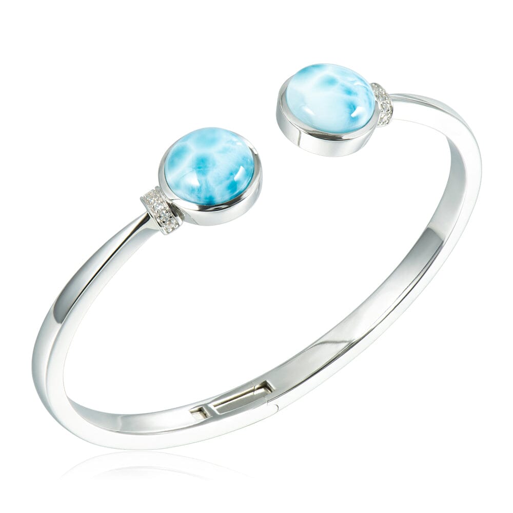 Larimar Halo Bangle Bangle Island by Koa Nani 