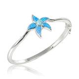 Larimar & Opal Sea Star Bangle Bangle Island by Koa Nani 