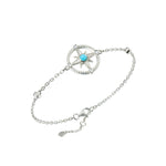 Larimar Pavè Compass Bracelet Bracelet Island by Koa Nani 