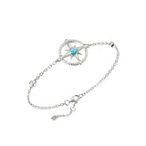 Larimar Pavè Compass Bracelet Bracelet Island by Koa Nani 