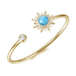 Larimar Sun Bangle Bangle Island by Koa Nani 