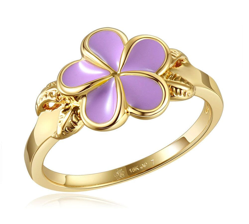 Lavender Blush Grand Plumeria Ring Ring Island by Koa Nani 8 