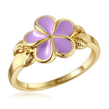 Lavender Blush Grand Plumeria Ring Ring Island by Koa Nani 9 