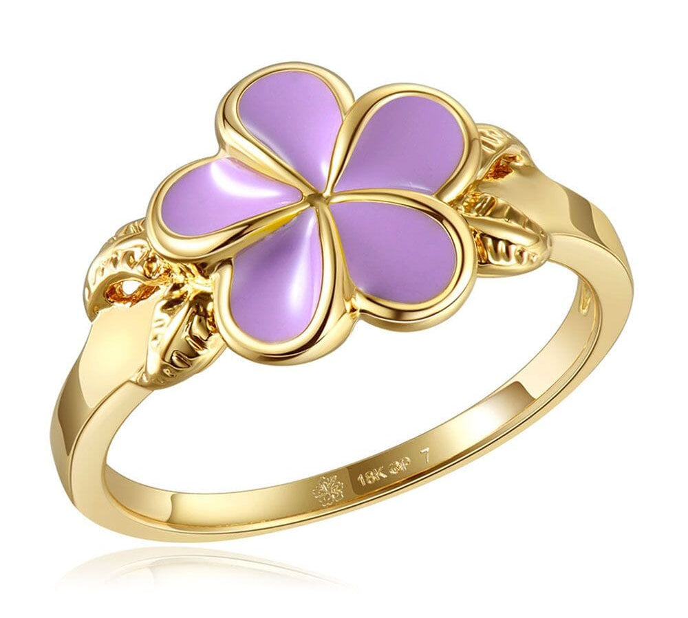 Lavender Blush Grand Plumeria Ring Ring Island by Koa Nani 9 