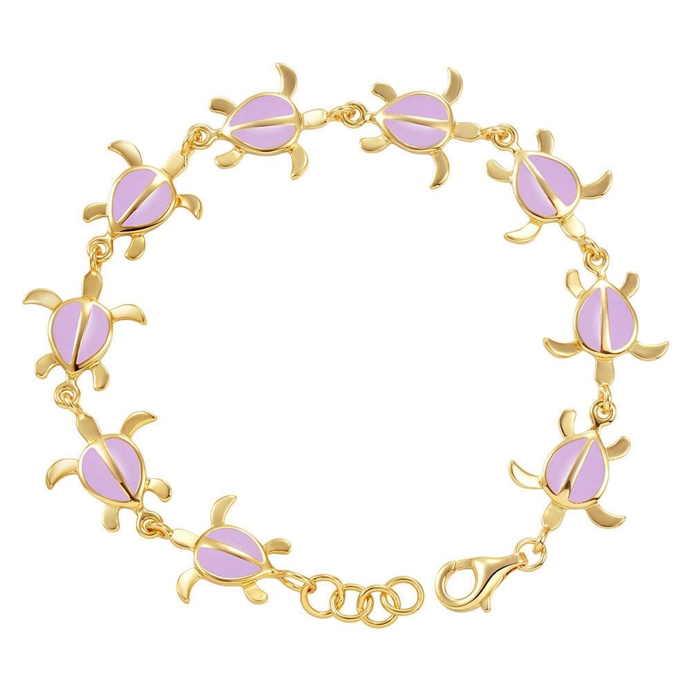 Lavender Blush Honu Bracelet Bracelet Island by Koa Nani 
