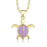 Lavender Blush Honu Necklace Necklace Island by Koa Nani 