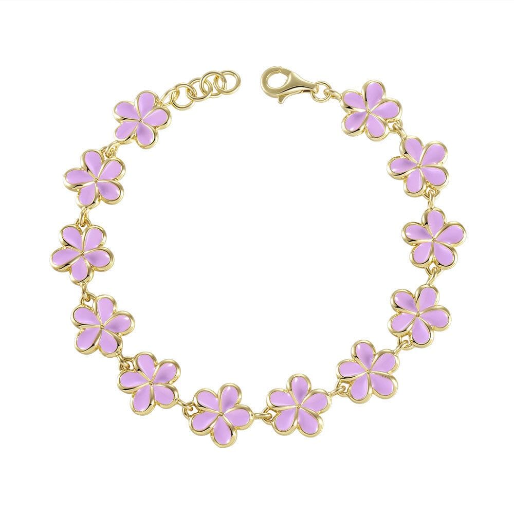 Lavender Blush Pua Melia Bracelet Bracelet Island by Koa Nani 