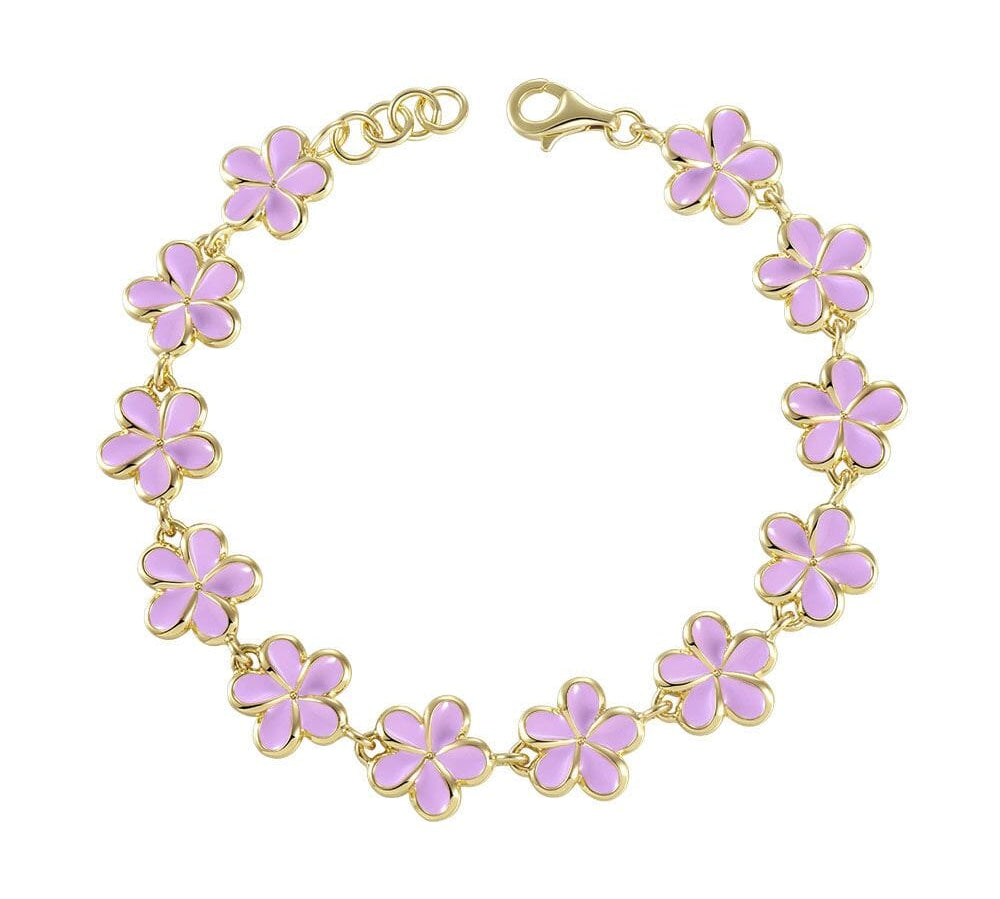 Lavender Blush Pua Melia Bracelet Bracelet Island by Koa Nani 