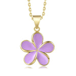 Lavender Blush Pua Melia Necklace Necklace Island by Koa Nani 23mm 