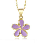 Lavender Blush Pua Melia Necklace Necklace Island by Koa Nani 18mm 