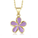 Lavender Blush Pua Melia Necklace Necklace Island by Koa Nani 18mm 