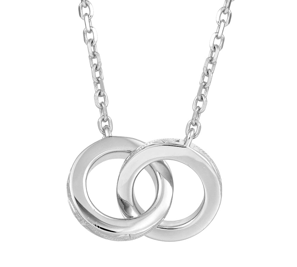 Liora Infinity Ring Necklace Necklace Island by Koa Nani Sterling Silver 
