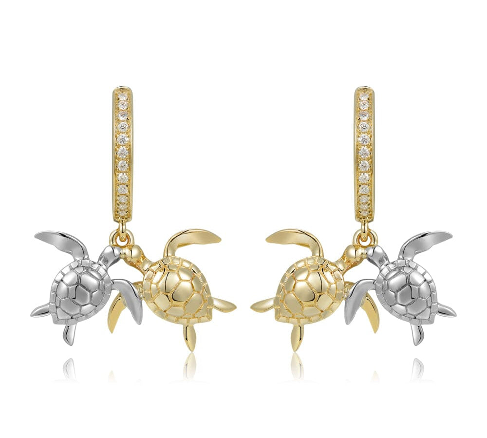 Love & Friendship Honu Earrings Earrings Island by Koa Nani 