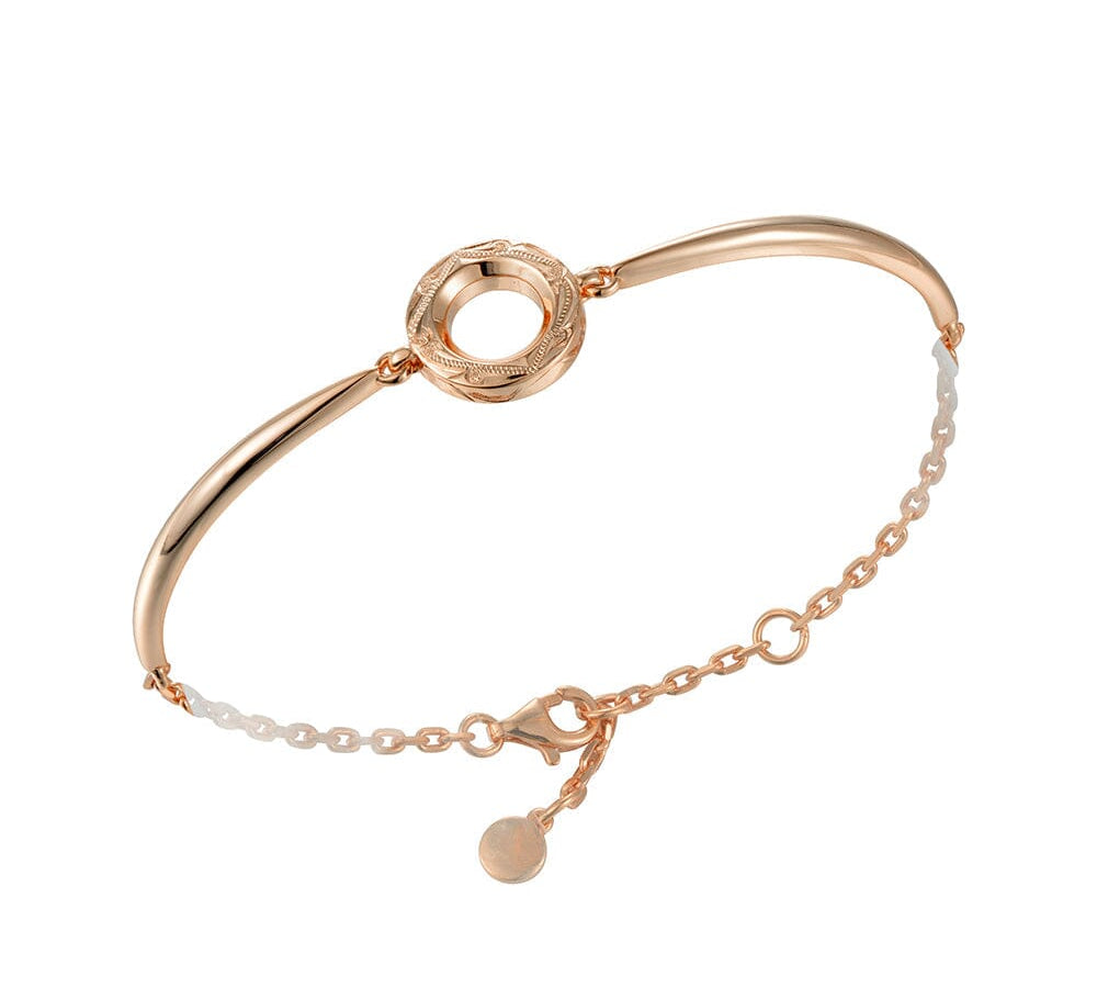 Mahealani Circle Bracelet Bracelet Island by Koa Nani Rose Gold Vermeil 