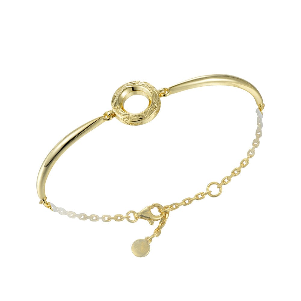 Mahealani Circle Bracelet Bracelet Island by Koa Nani Gold Vermeil 