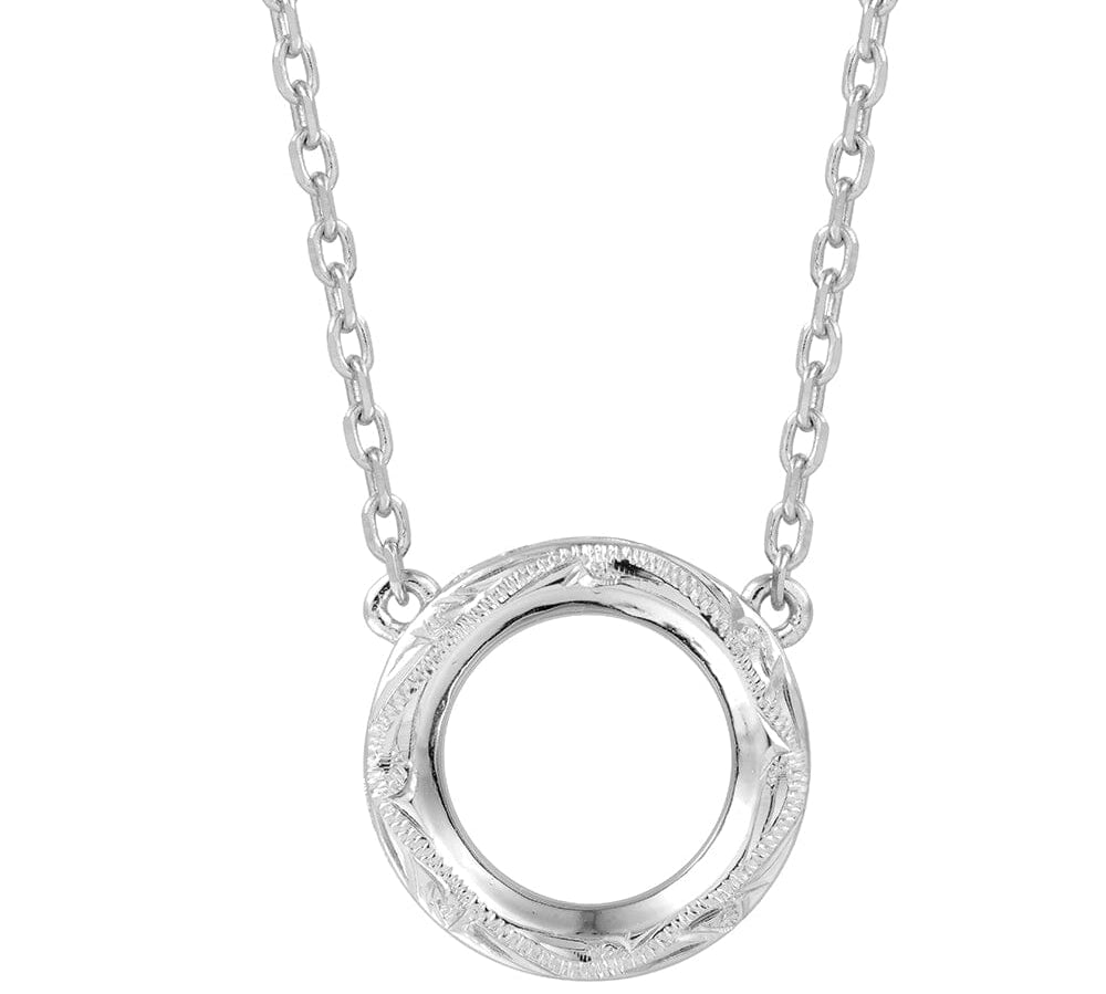Mahealani Circle Necklace Necklace Island by Koa Nani Sterling Silver 