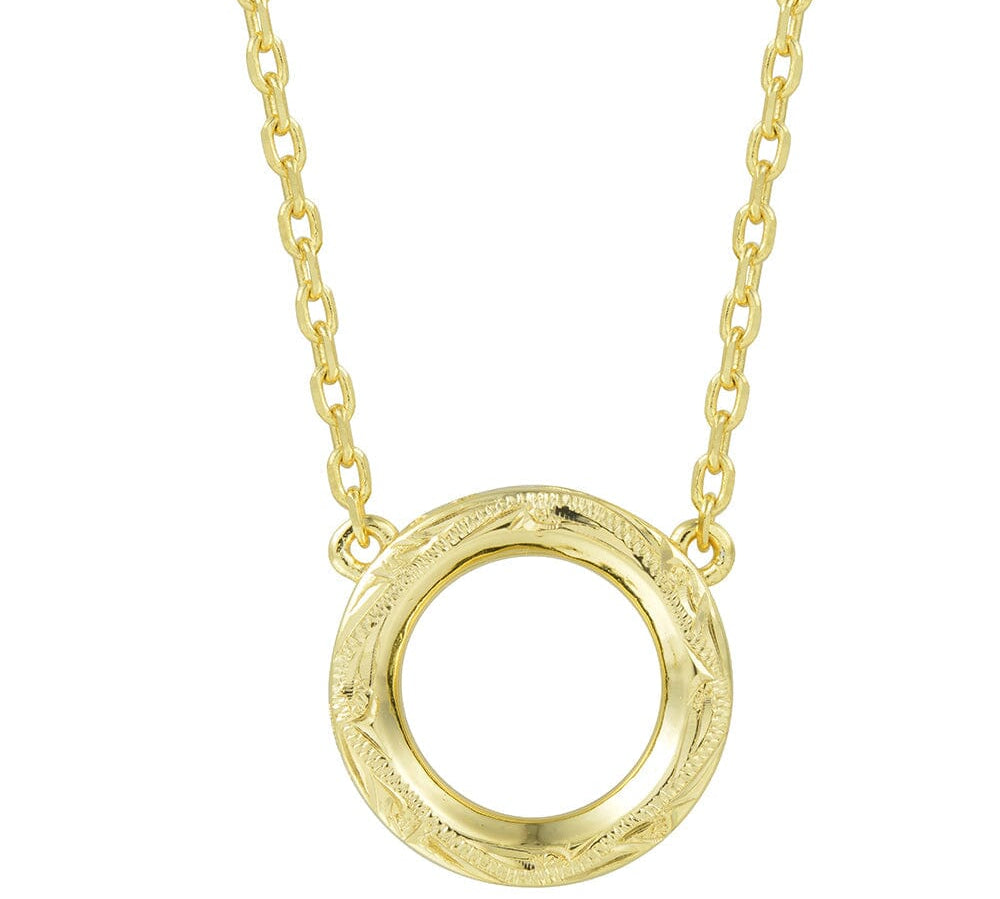 Mahealani Circle Necklace Necklace Island by Koa Nani Gold Vermeil 