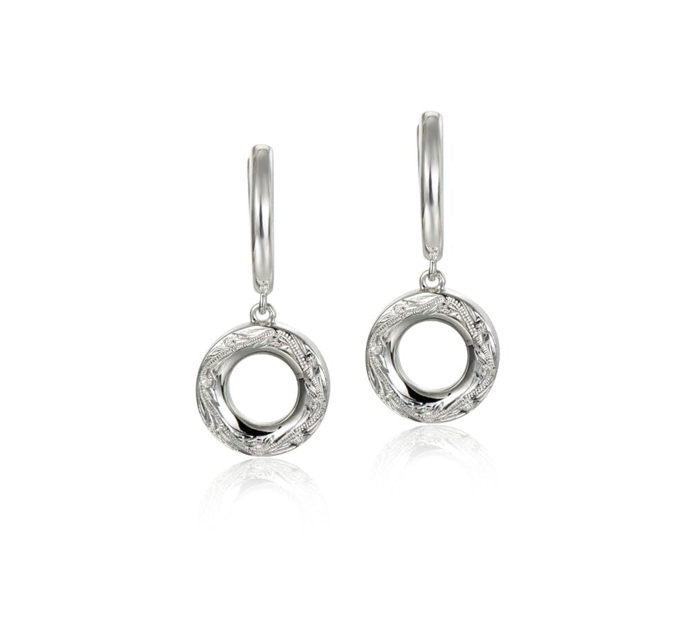 Mahealani Hoop Earrings Earrings Island by Koa Nani 