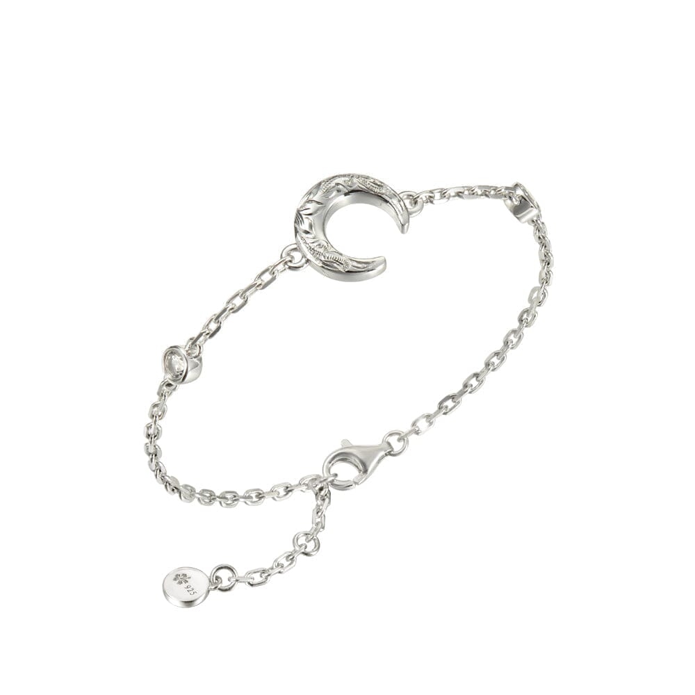 Mahina Moon Bracelet Bracelet Island by Koa Nani Sterling Silver 