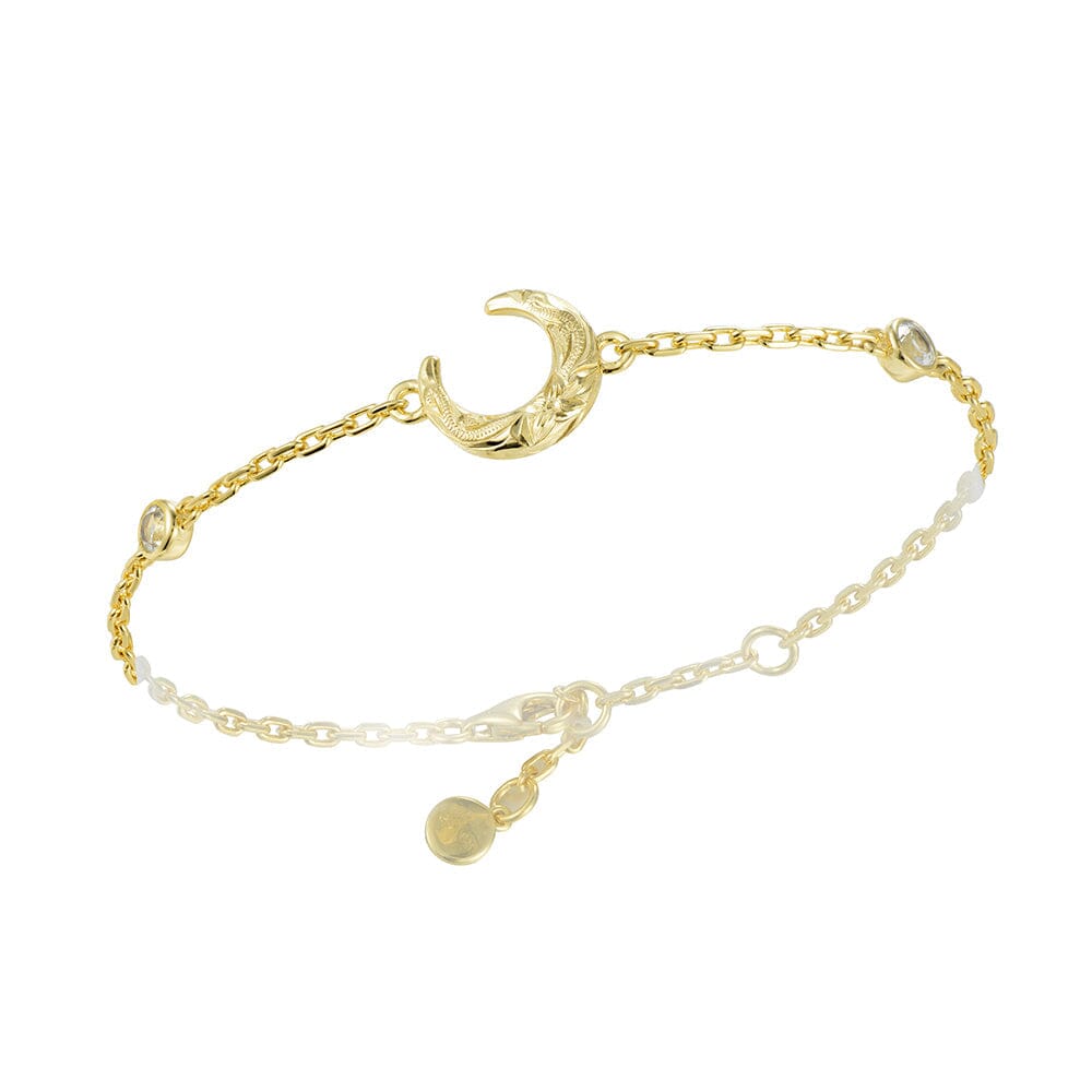 Mahina Moon Bracelet Bracelet Island by Koa Nani Gold Vermeil 