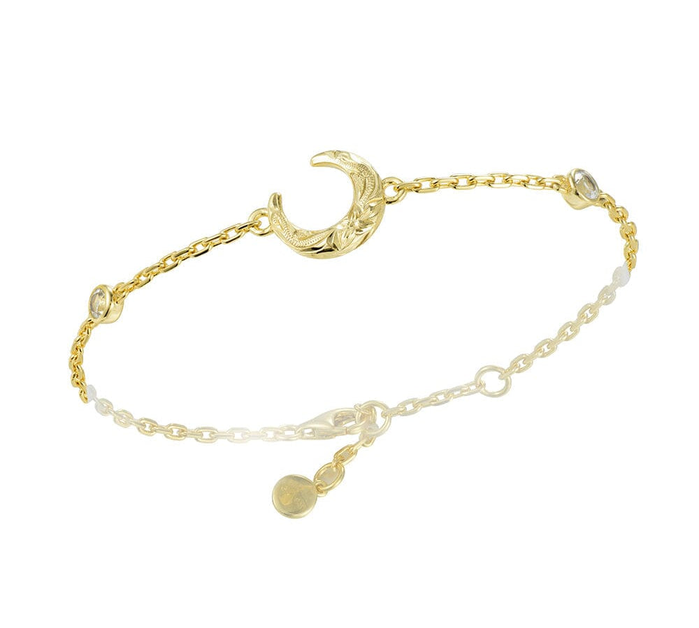 Mahina Moon Bracelet Bracelet Island by Koa Nani Gold Vermeil 