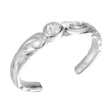 Marcella Gem Toe Ring Toe Ring Island by Koa Nani Sterling Silver 