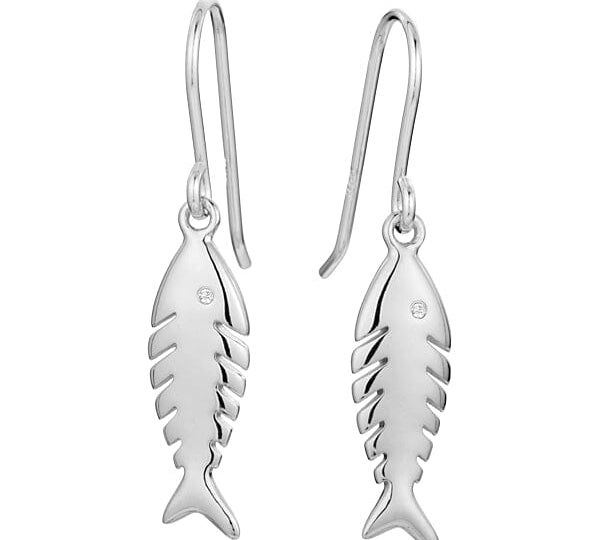 Mariner Fishbone Earrings Earrings Island by Koa Nani 