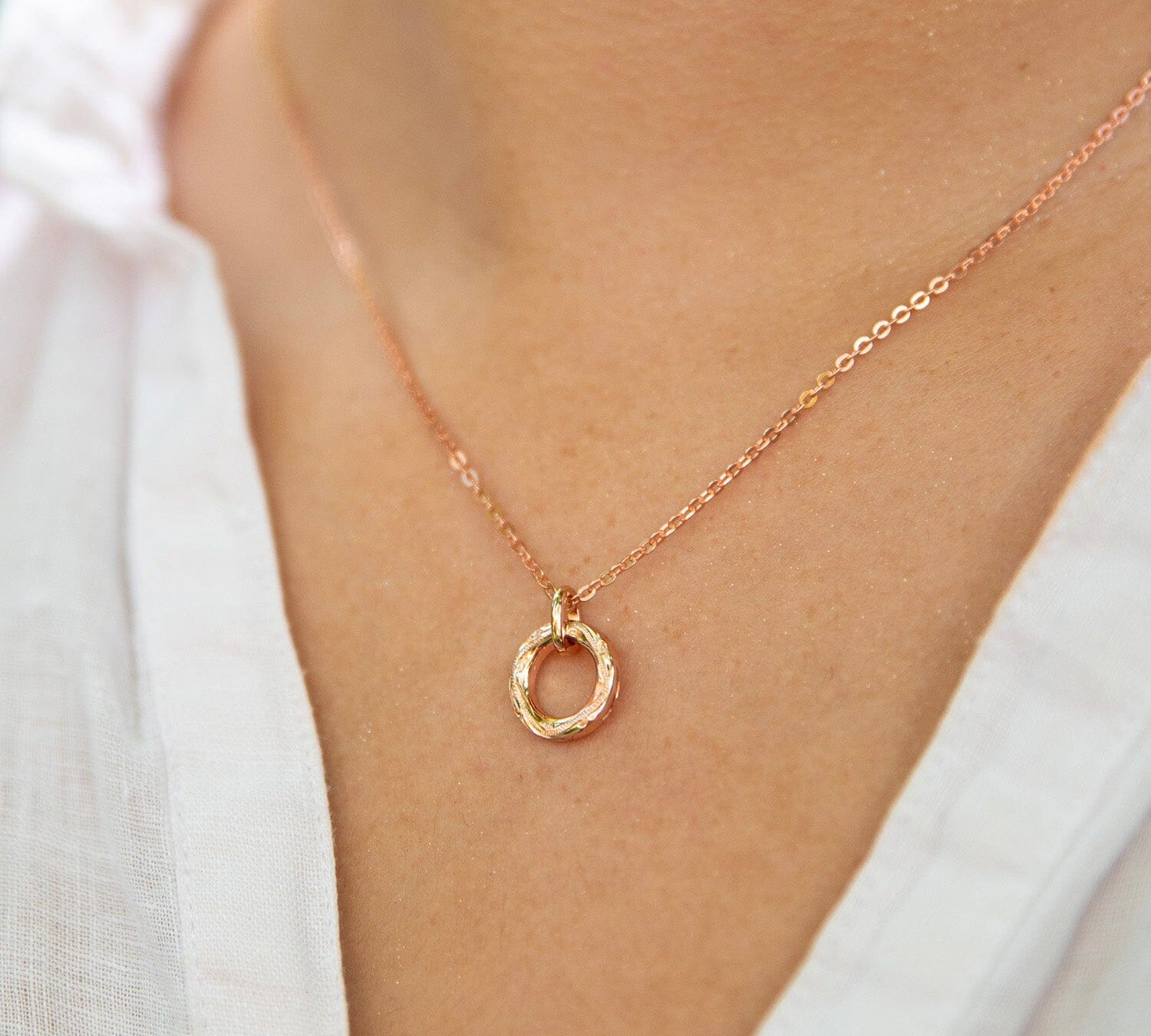 Maryjean Circle Pendant Pendant Island by Koa Nani 