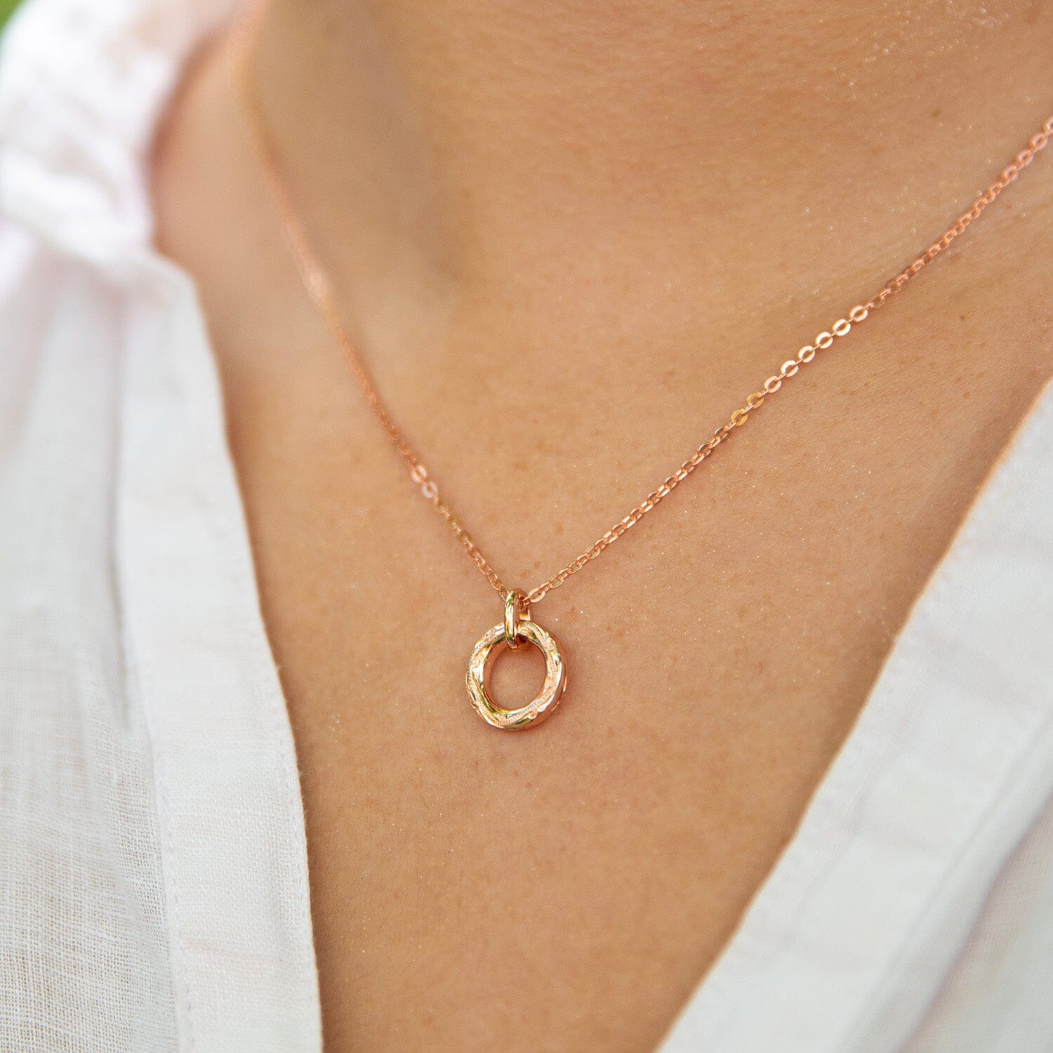 Maryjean Circle Pendant Pendant Island by Koa Nani 