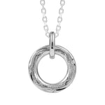 Maryjean Circle Pendant Pendant Island by Koa Nani Sterling Silver 