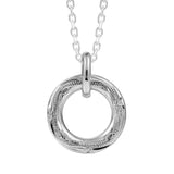 Maryjean Circle Pendant Pendant Island by Koa Nani Sterling Silver 