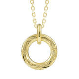 Maryjean Circle Pendant Pendant Island by Koa Nani Gold Vermeil 