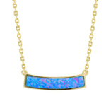 Milani Opal Bar Necklace Necklace Island by Koa Nani Gold Vermeil Small 