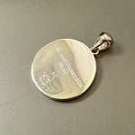 Miss Hawaii Engraved Delegate’s Medallion - 18k Gold Plated Pendant Island by Koa Nani 