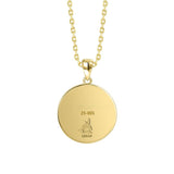 Miss Hawaii Engraved Pendant - 18k Gold Plated Pendant Island by Koa Nani 