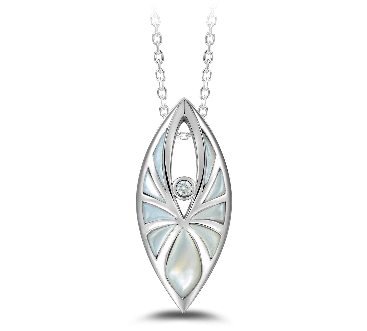 Mother of Pearl Kalo Lani Pendant Pendant Island by Koa Nani 