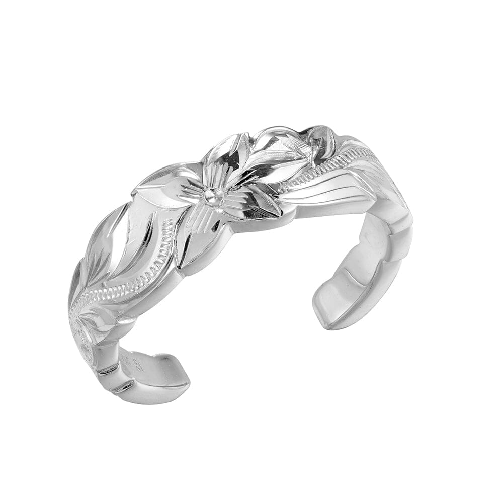 Novea Scroll Toe Ring Toe Ring Island by Koa Nani Sterling Silver Large 