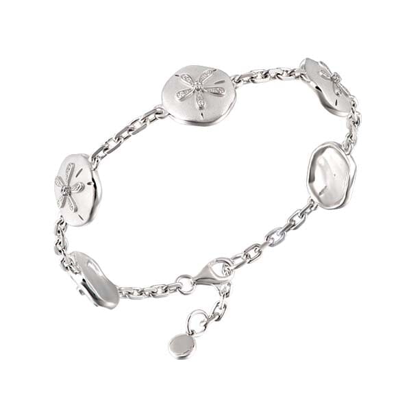 Ocean Isle Sand Dollar Charm Bracelet Bracelet Island by Koa Nani 